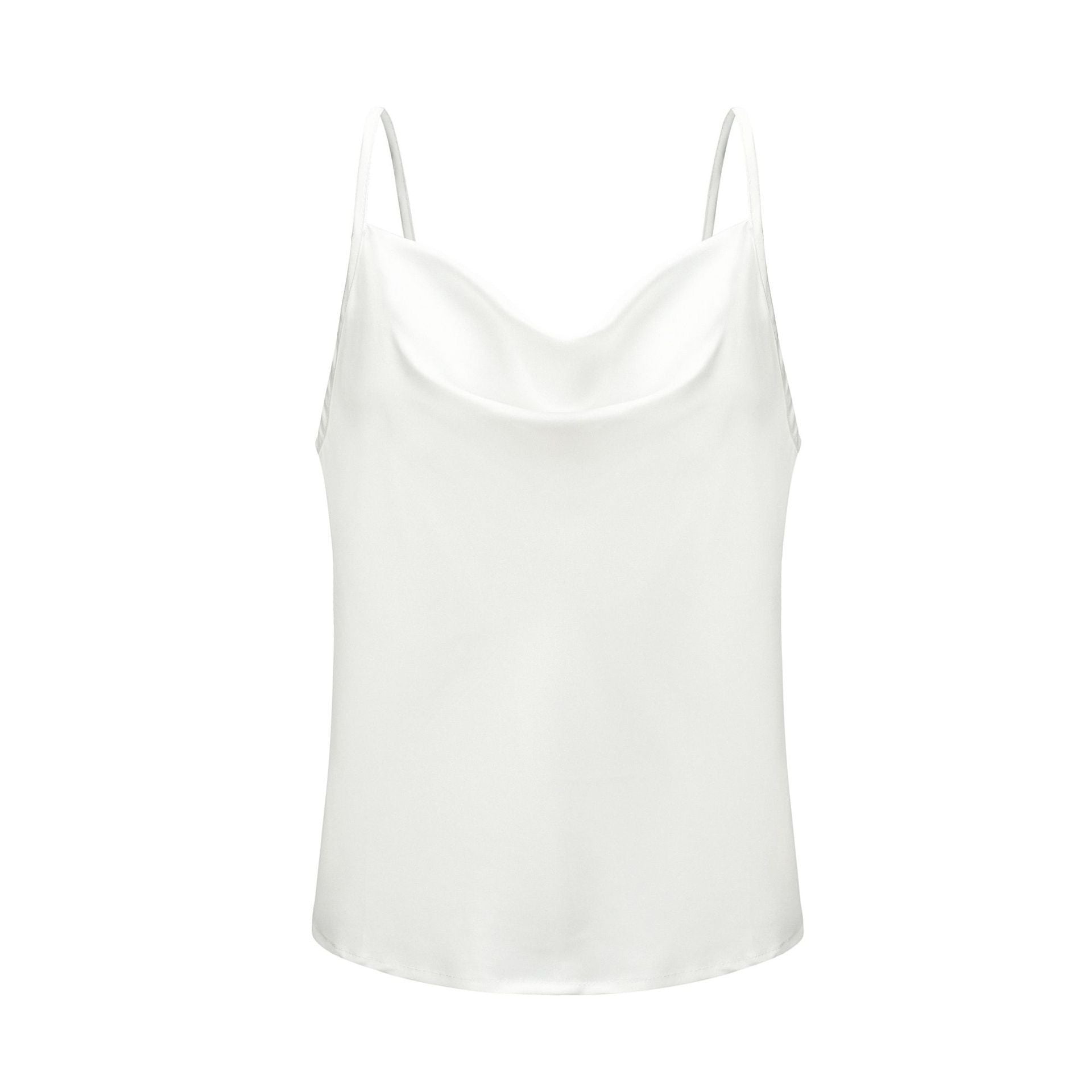 Damen-Satin-Top mit tiefem Ausschnitt und verstellbaren Trägern, Größe [Größe fehlt]