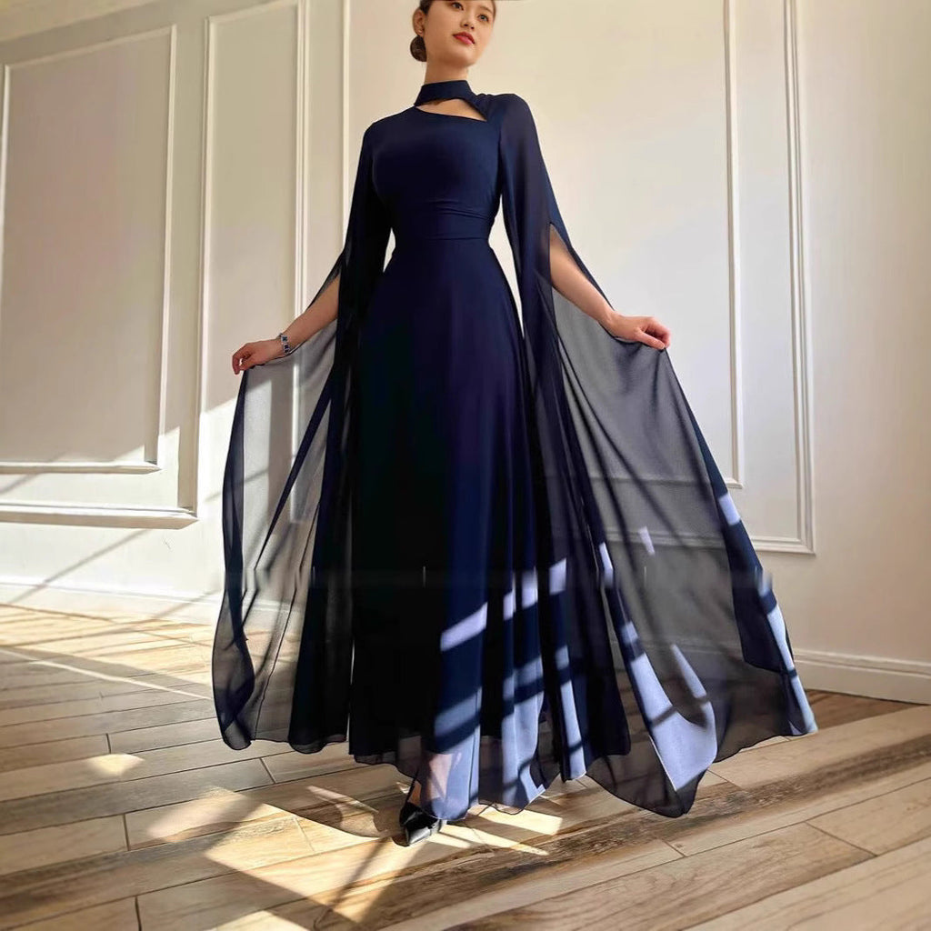 Valenzora | Lightweight chiffon party cape