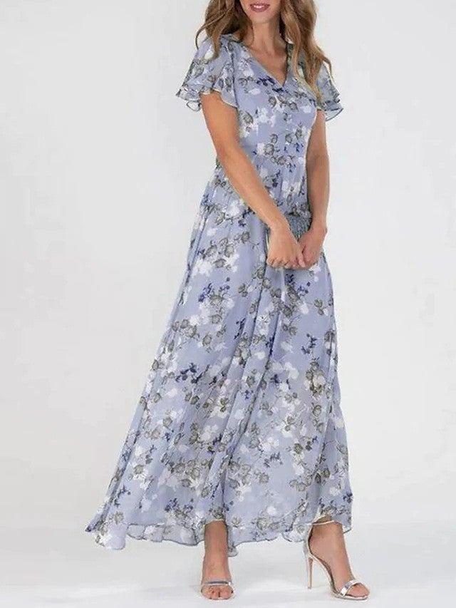 Valenzora | Glamorous belly-covering dress