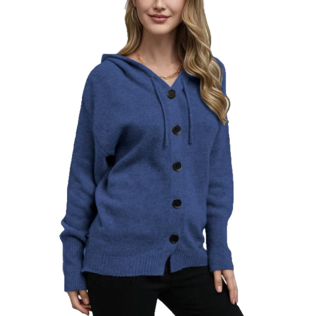 MIA™ - Cardigan with hood and drawstring