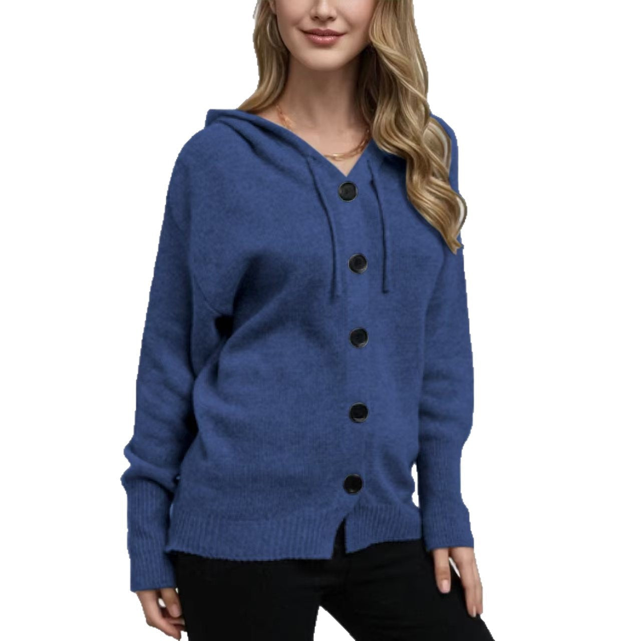 MIA™ - Cardigan with hood and drawstring