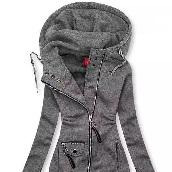 Valenzora | Lässiges, schmal geschnittenes Kapuzen-Sweatshirt