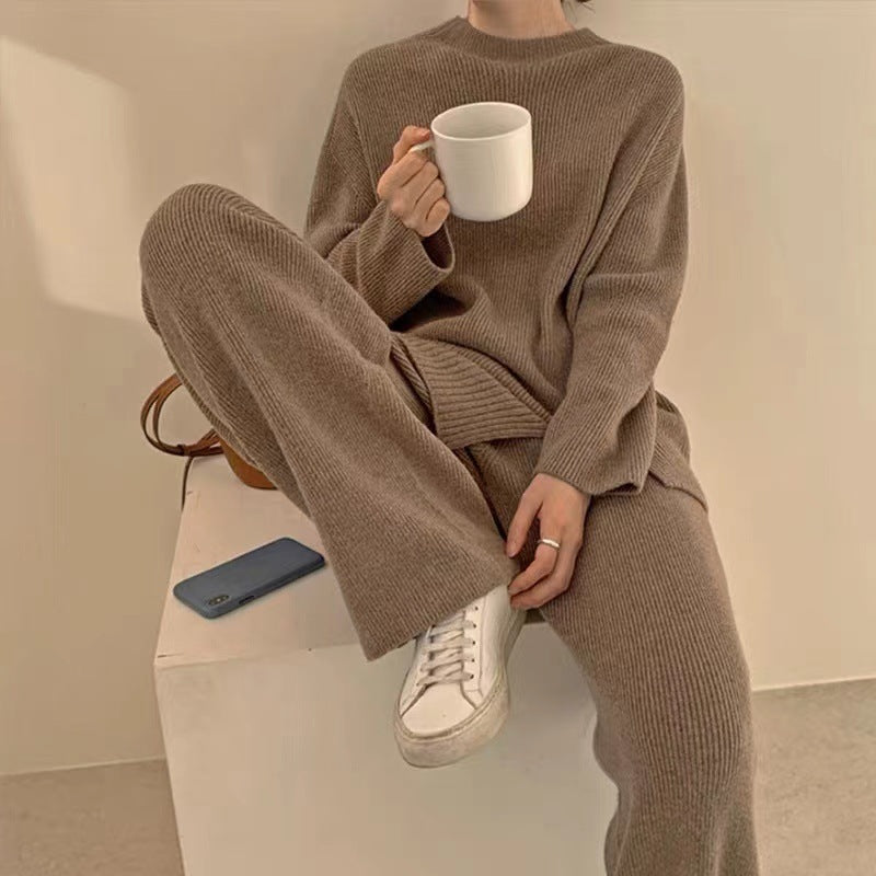 Valenzora | Straight-leg wide-leg trouser suit