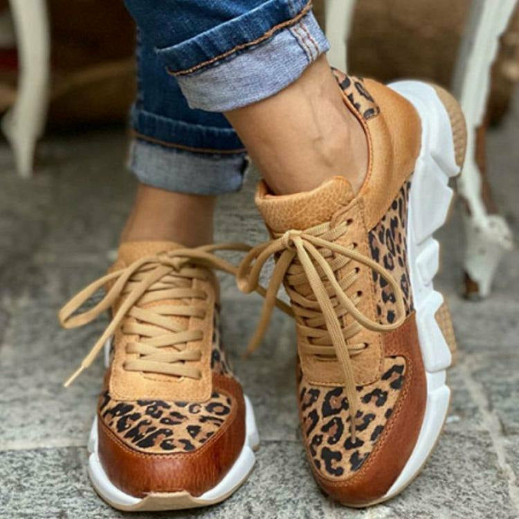 Valenzora | Casual patchwork sneakers