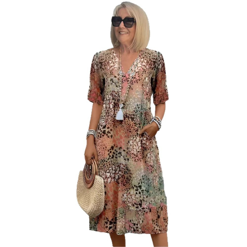 Women's airy summer dress, size