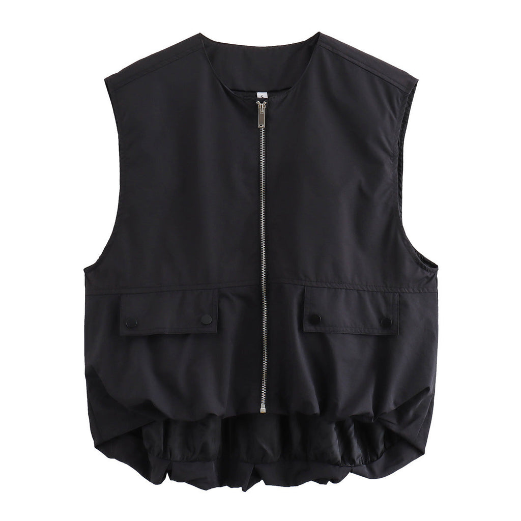 ValenzoraMODE | Relaxed Casual Cardigan Vest Tank Top