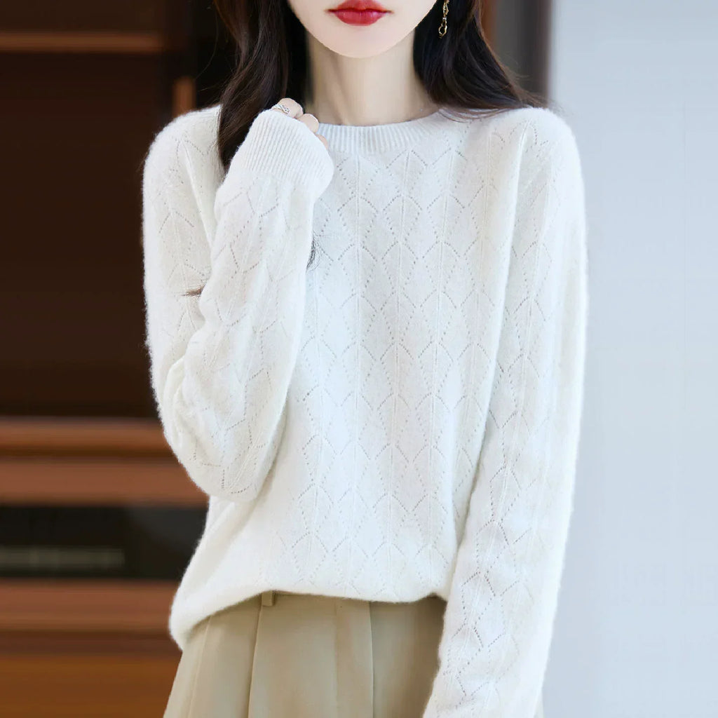 Valenzora | Cashmere Sweater for Women, Elegant Knit Design, Soft & Warm