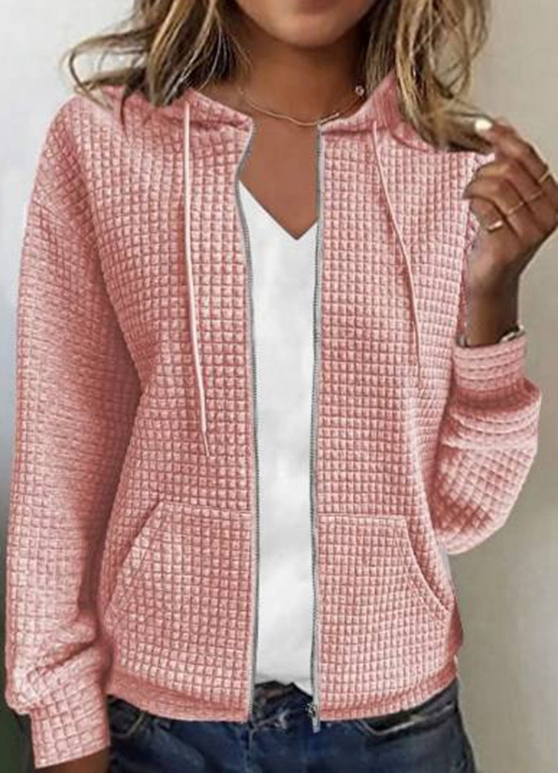 Valenzora | Structured jacket with zipper