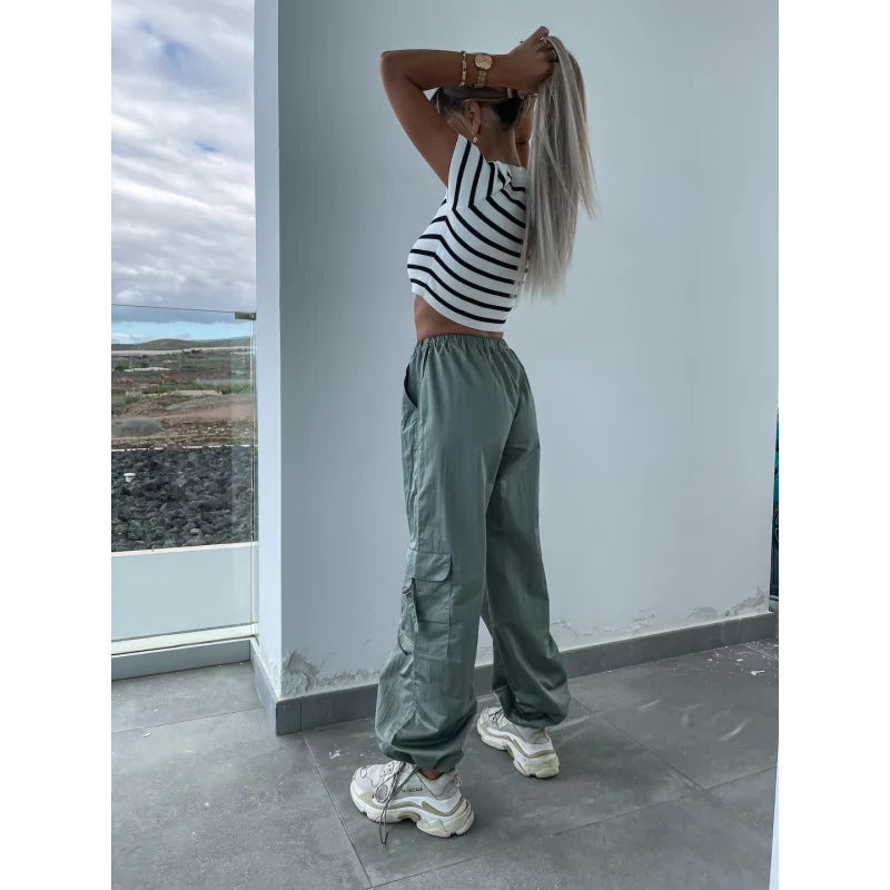 Damen-Cargohose im Relaxed Fit mit praktischen Taschen, Größe Valenzora