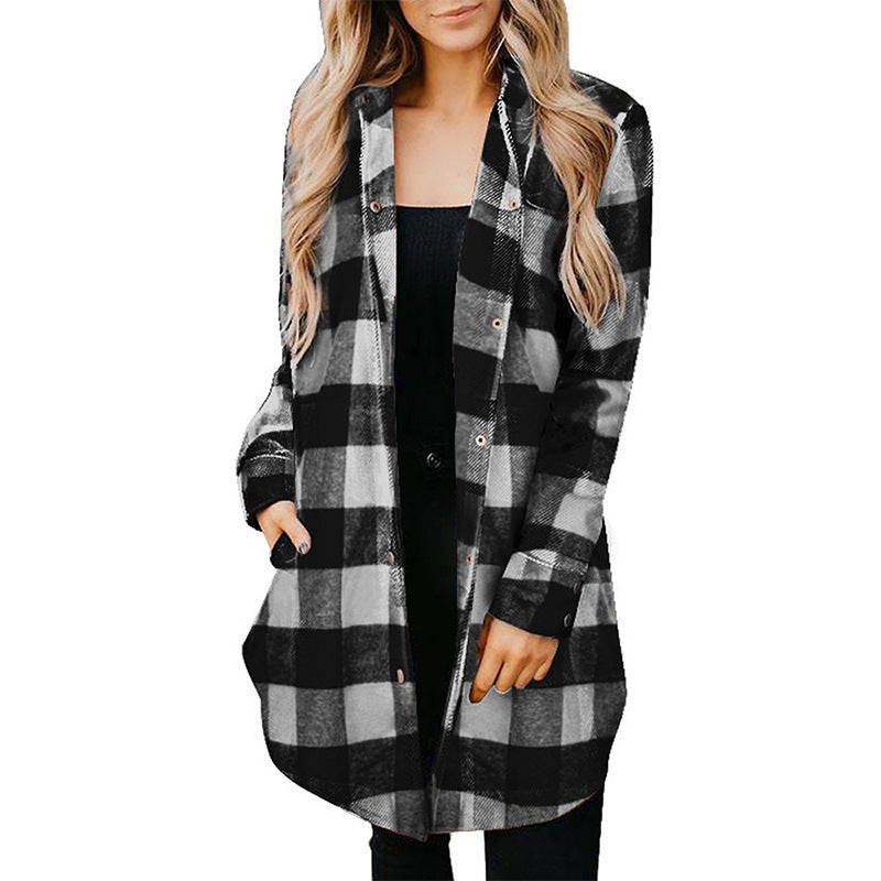 Valenzora – Damen Karo-Flanelljacke für rustikalen Charme