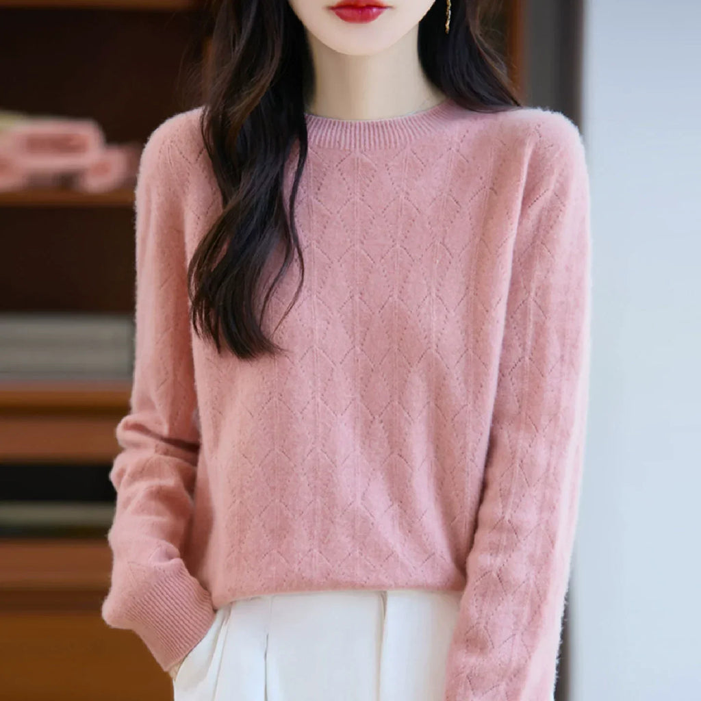 Valenzora | Cashmere Sweater for Women, Elegant Knit Design, Soft & Warm