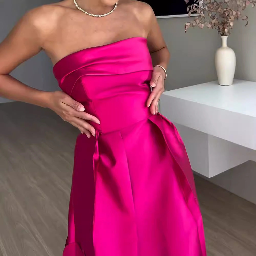 Damenabendkleid mit aufregendem Lagen-Look und raffinierten Details, Größe Valenzora