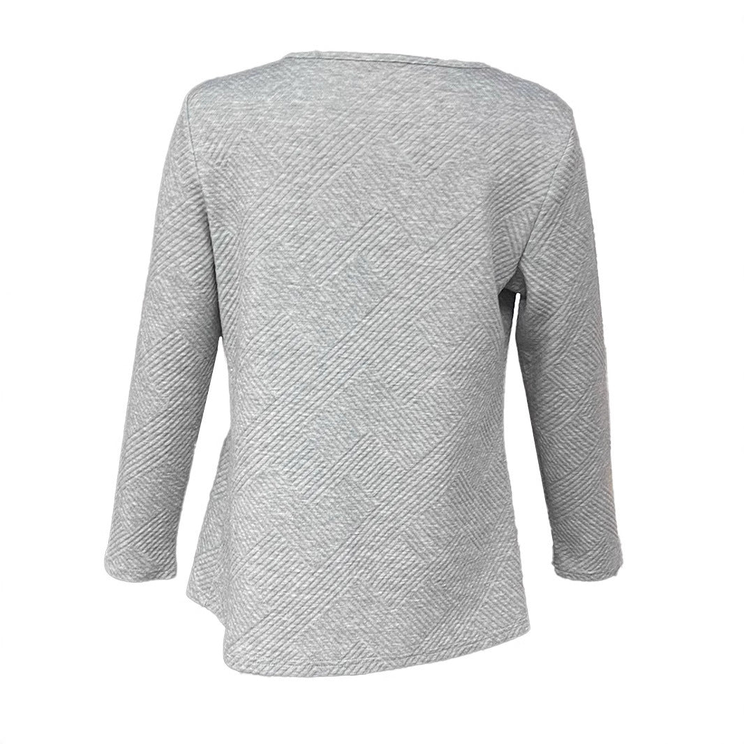 Women's slim-fit cardigan – Minimalist & elegant commuter style