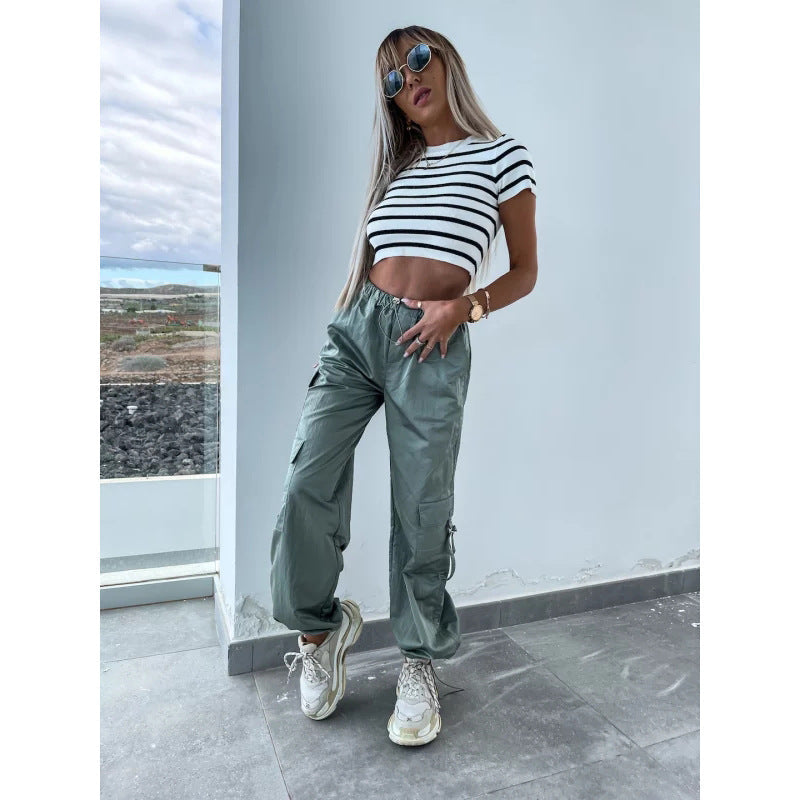 Damen-Cargohose im Relaxed Fit mit praktischen Taschen, Größe Valenzora