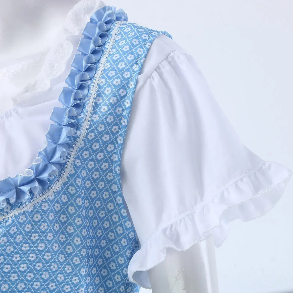 Valenzora | Tracht Einzigartiges traditionelles Kostüm für Damen mit Schürze und Bluse