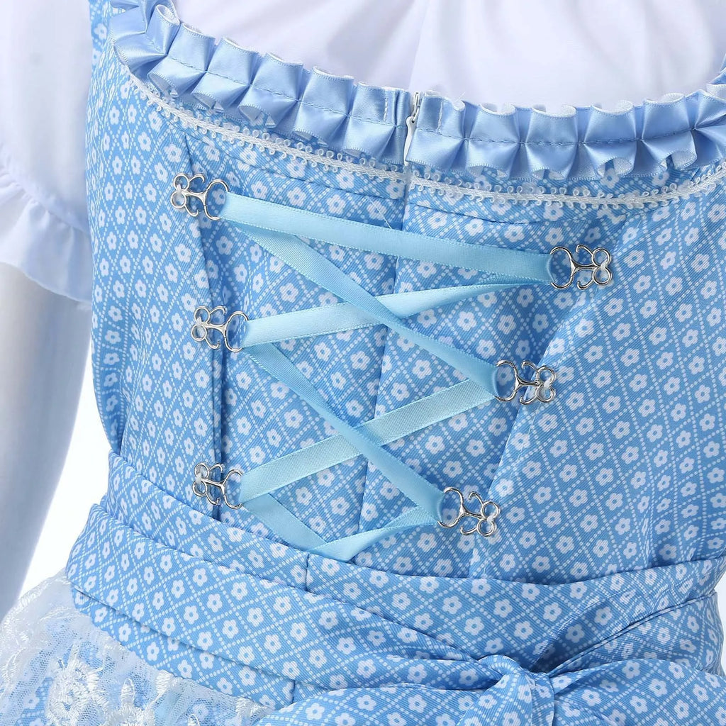 Valenzora | Tracht Einzigartiges traditionelles Kostüm für Damen mit Schürze und Bluse