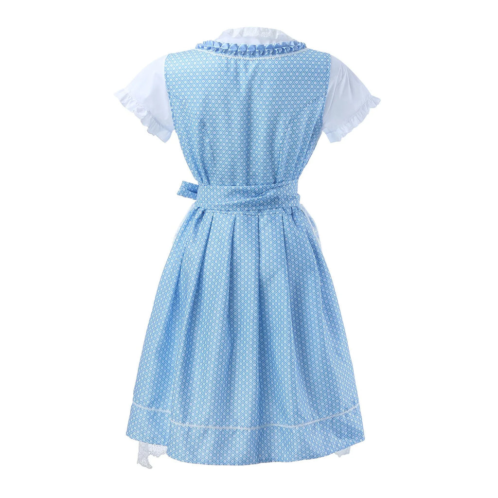 Valenzora | Tracht Einzigartiges traditionelles Kostüm für Damen mit Schürze und Bluse