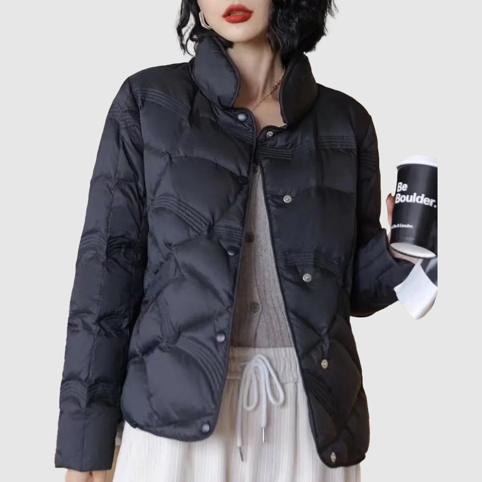 Valenzora | Jacke – leichte Damenjacke mit Steppdesign