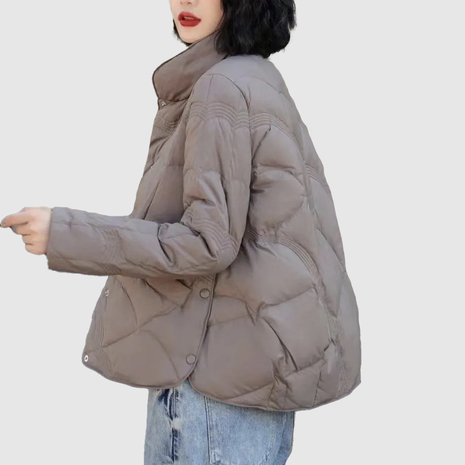 Valenzora | Jacke – leichte Damenjacke mit Steppdesign