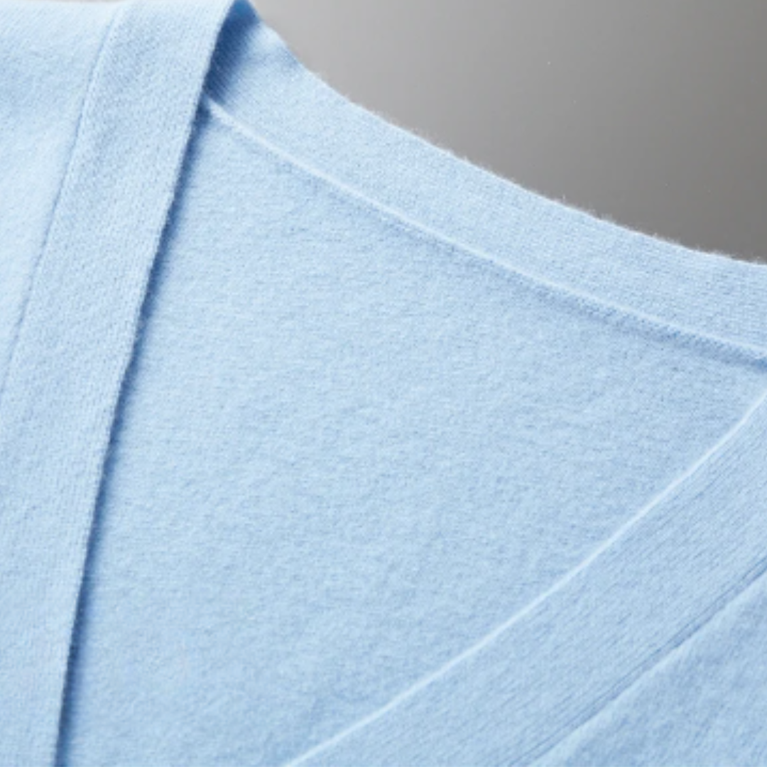 Valenzora | Cashmere cardigan, V-neck, button closure, soft, lightweight knit