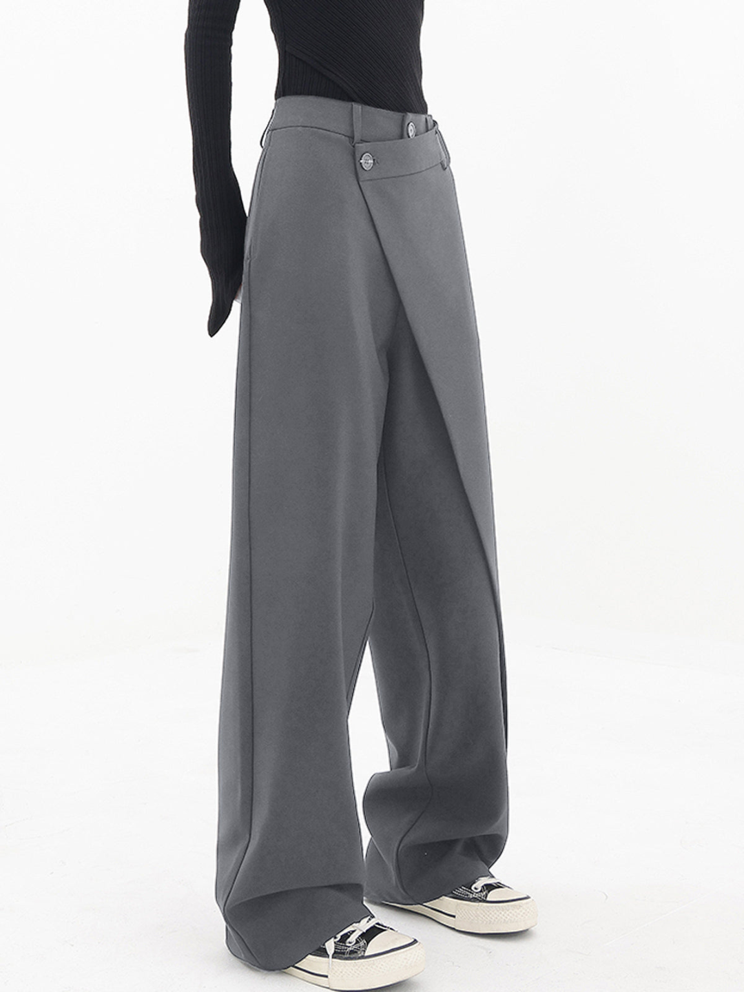ANNA™ - Asymmetric baggy trousers