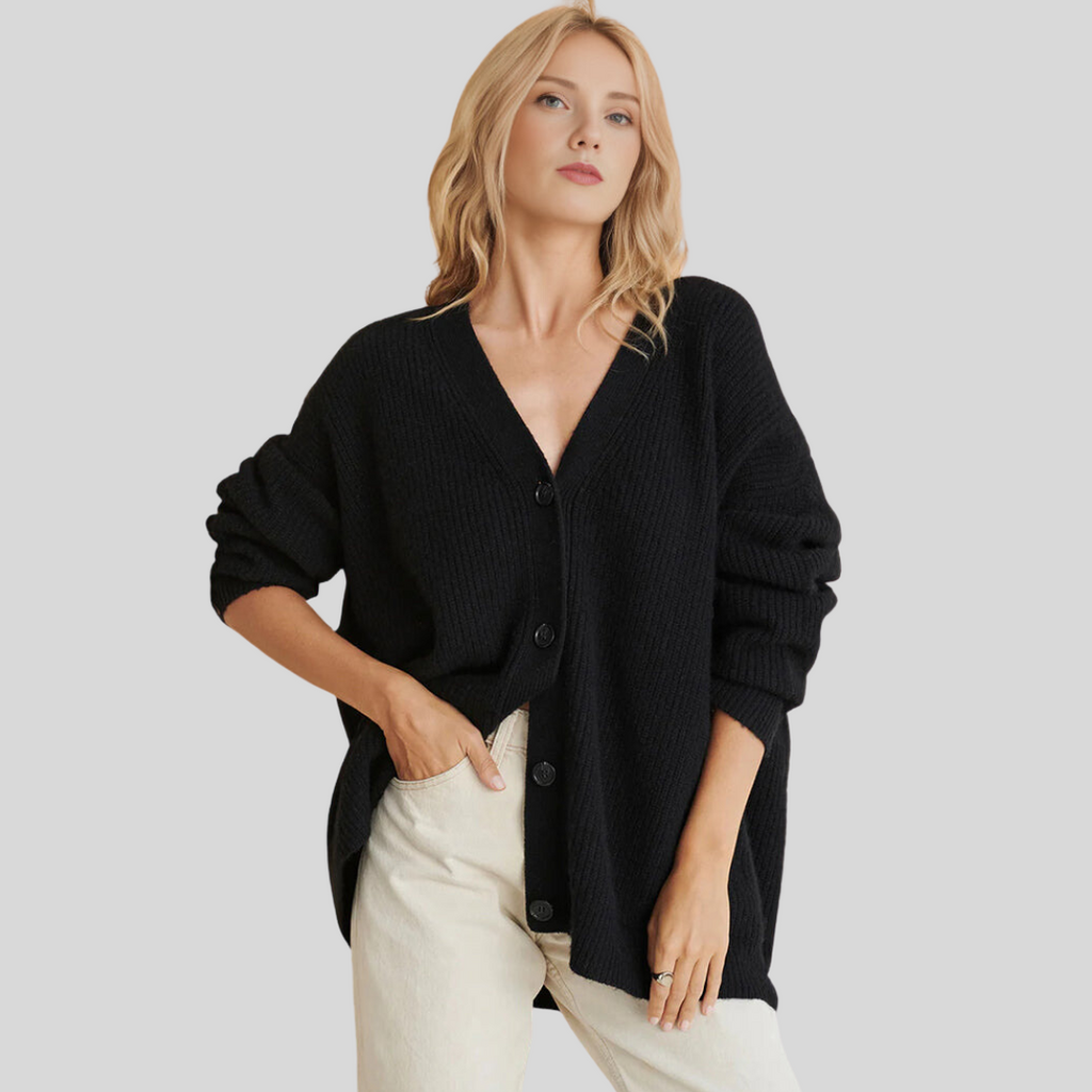 Valenzora - Casual cocoon cardigan