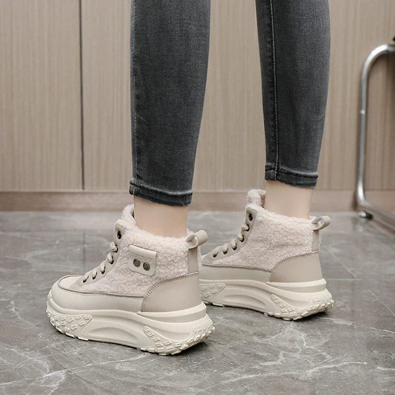 Valenzora | Waterproof Plush Ankle Boots