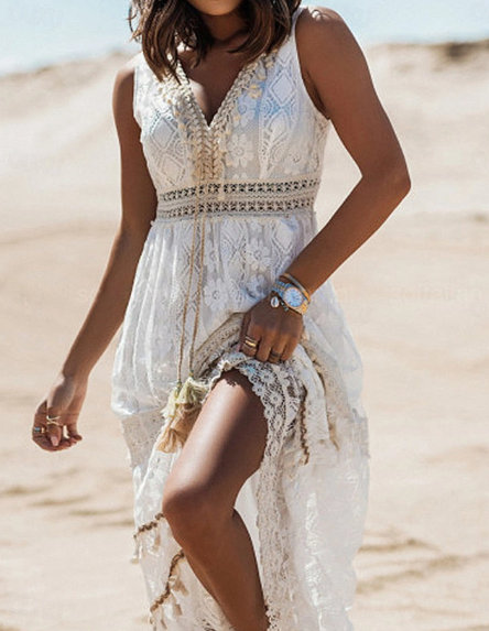 Elegantes Boho-Kleid