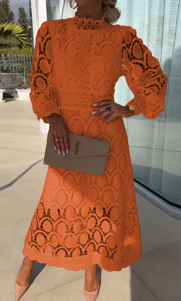 Valenzora | Damen Freizeitkleid aus Spitze