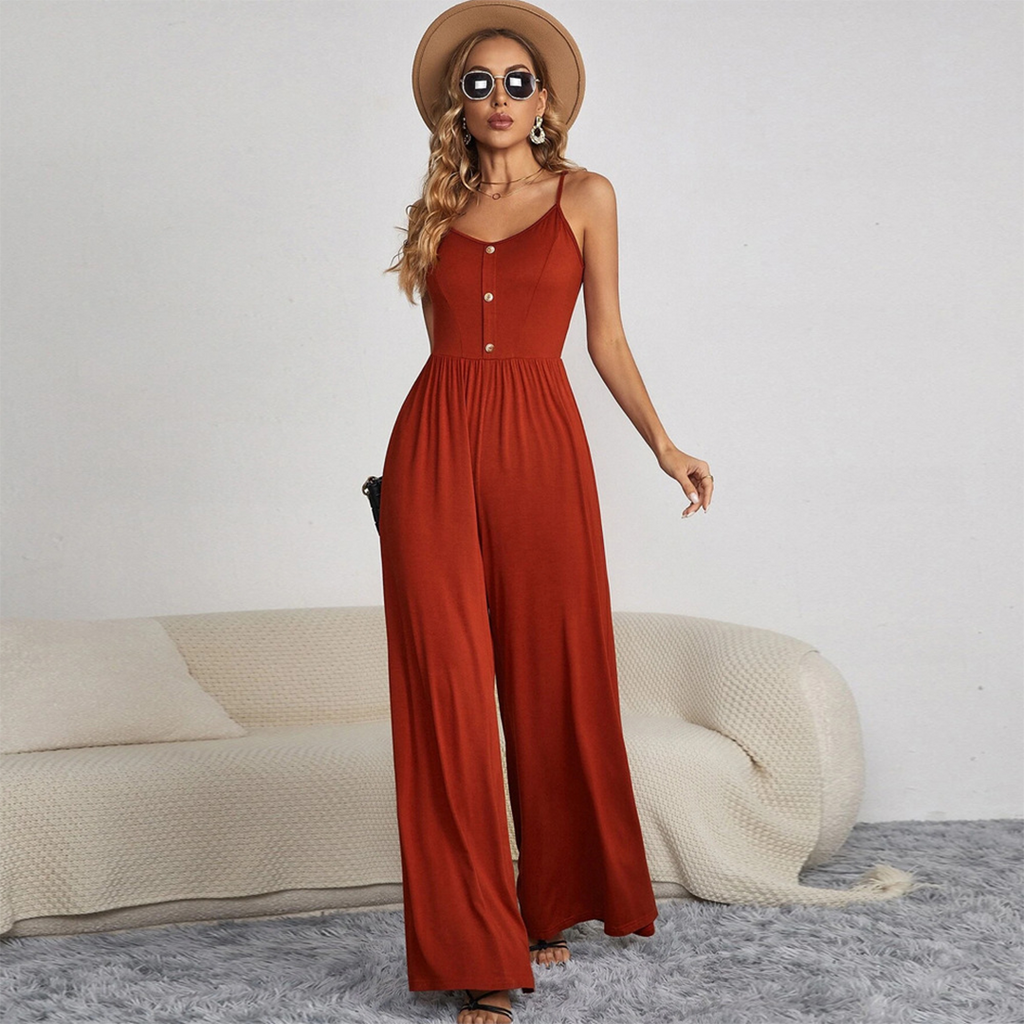 Valenzora – Stylish jumpsuit with buttons