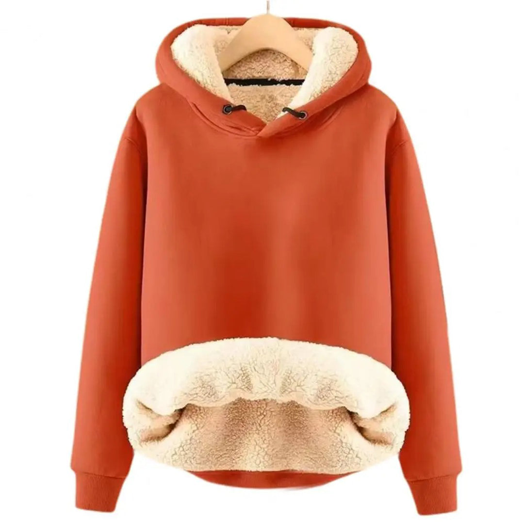 Valenzora | Bequemer warmer Kapuzenpullover für Damen