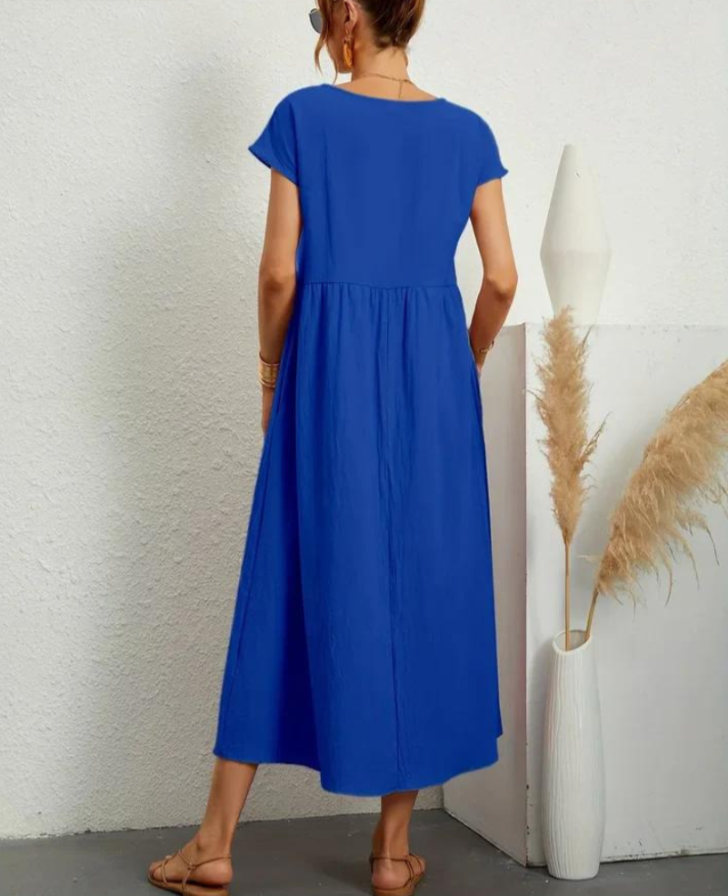 Ruby™ | Elegant basic dress made of cotton