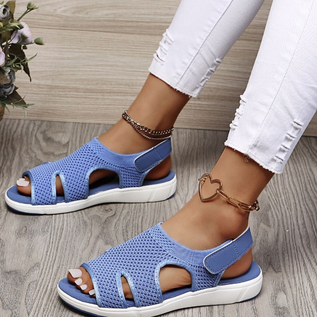 Valenzora | Ergonomische Sandalen für Damen, Sportliche Walkingschuhe, Sommerschuhe