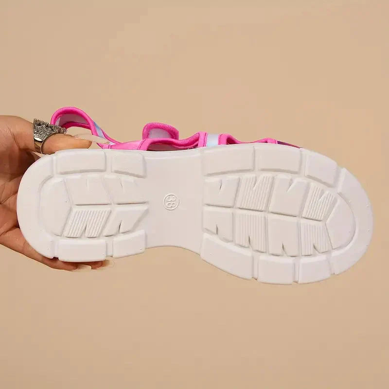 Valenzora | Sandalen mit Fußgewölbestütze, Massage-Keilsandalen, Schuhe für den Sommer