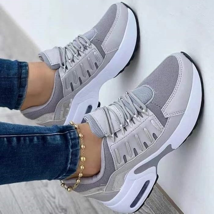 Valenzora | Lace-up Ergonomic Sneakers Women's Shoes