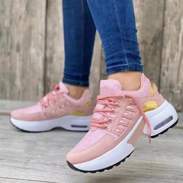 Valenzora | Lace-up Ergonomic Sneakers Women's Shoes