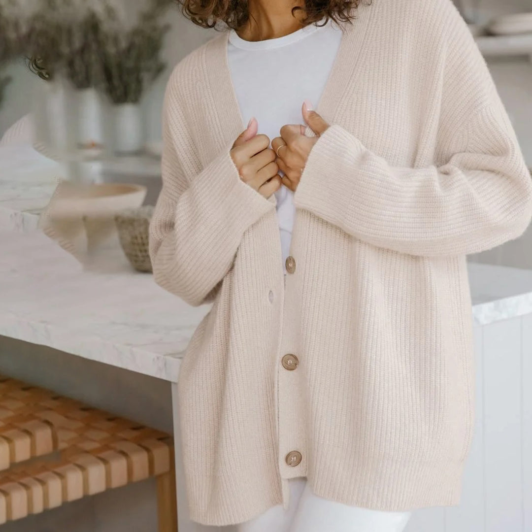 Valenzora | Oversized cardigan for women with luxurious comfort