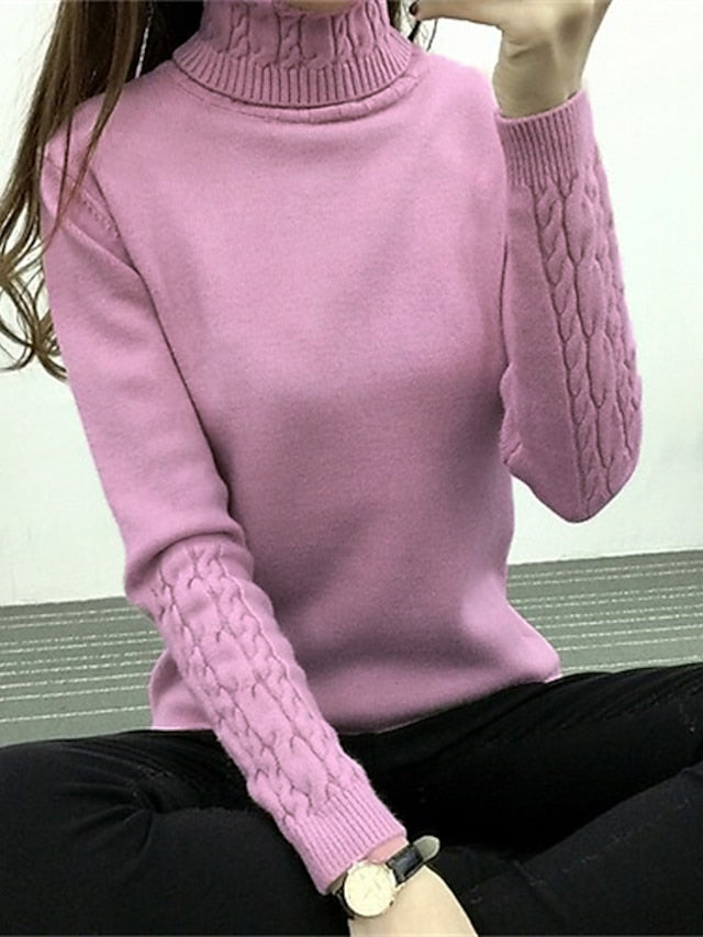 Valenzora - Eleganter Zopfmuster-Pullover
