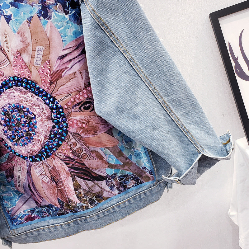 Valenzora | Oversized Jeansjacke für Damen | Stylisch und bequem