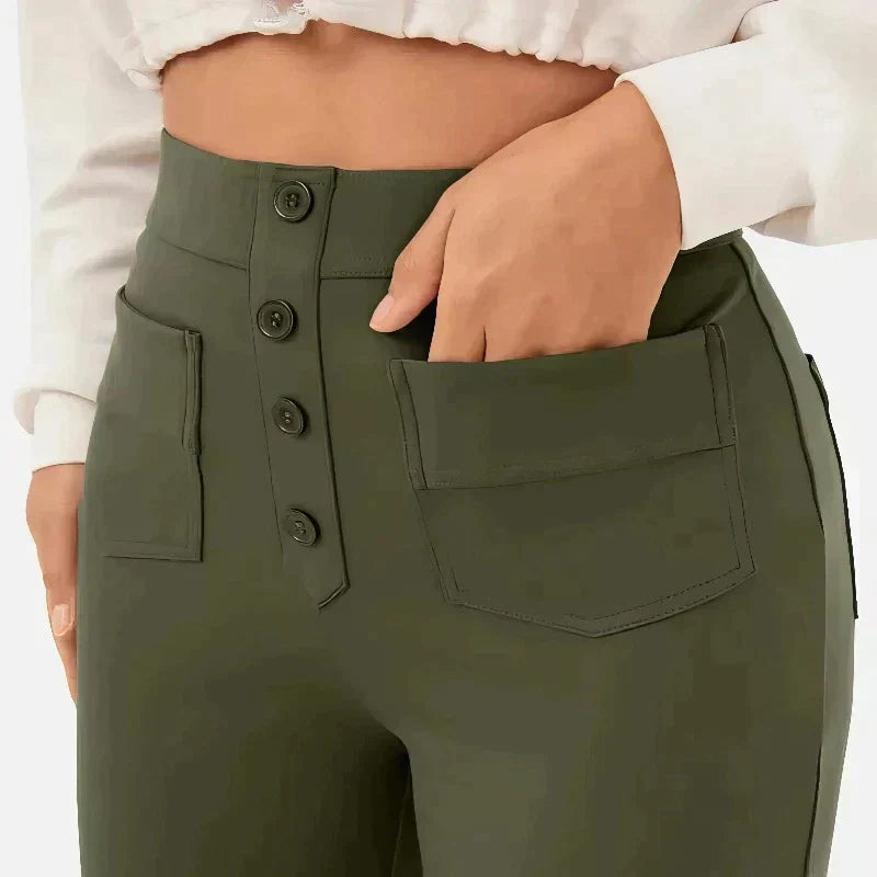 With a high waist