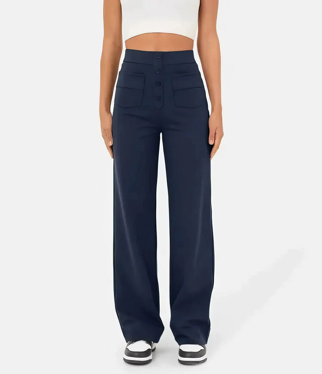 With a high waist