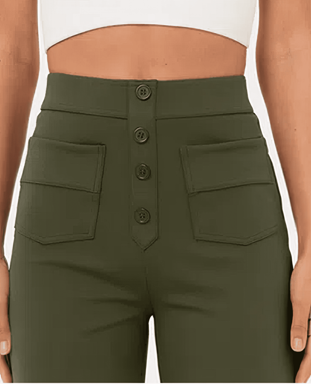 With a high waist