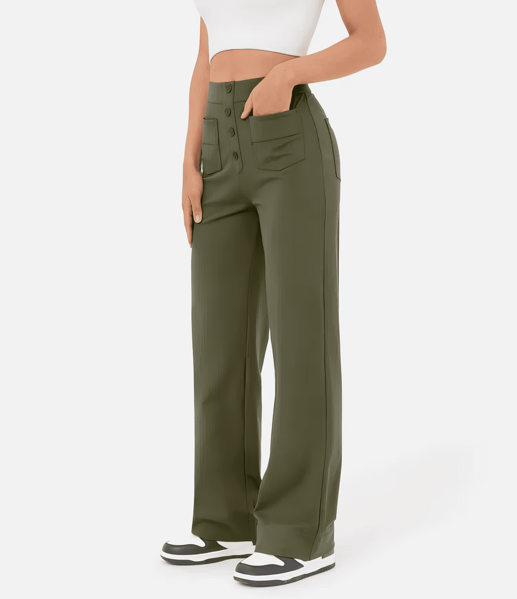 With a high waist