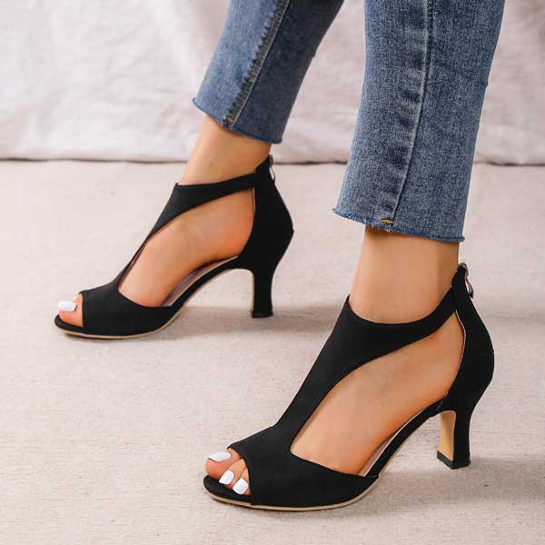 Felina™ - Orthopedic sandals with heel
