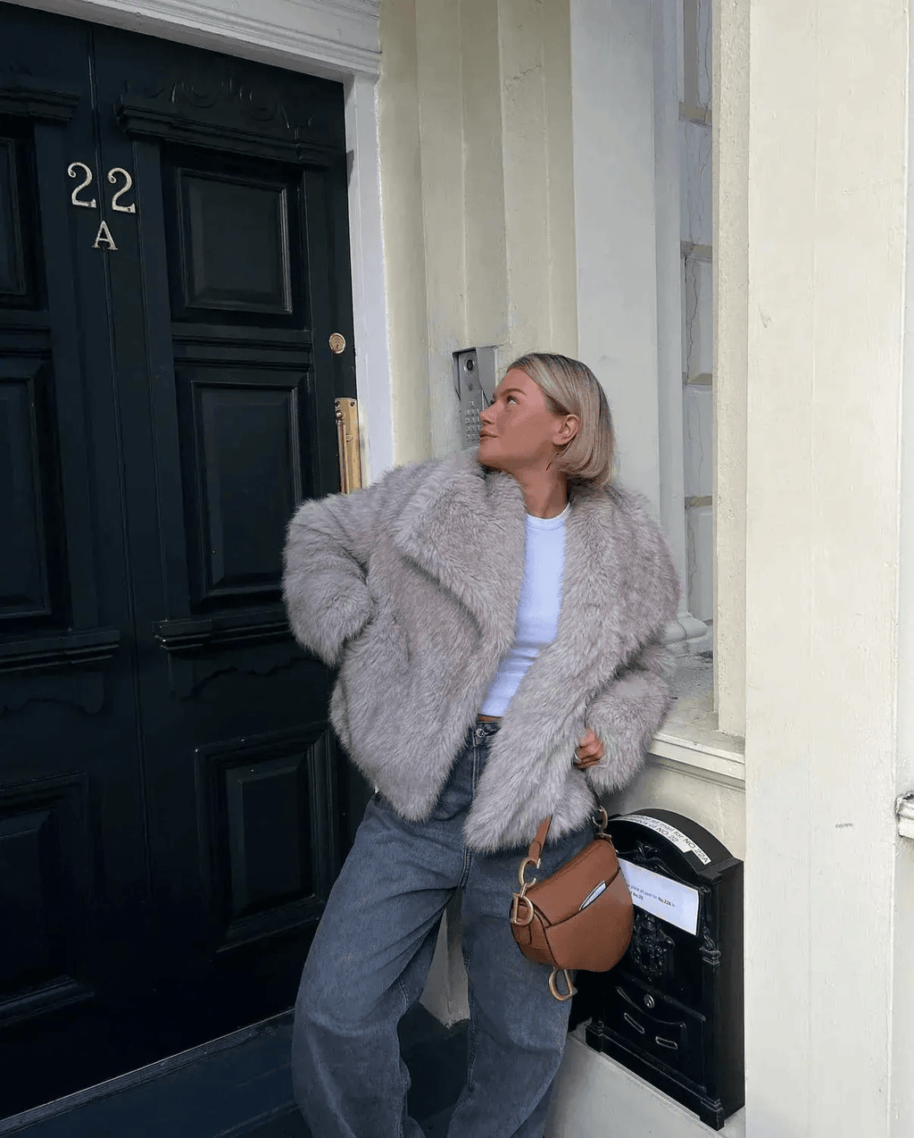 Valenzora | Faux-fur coat