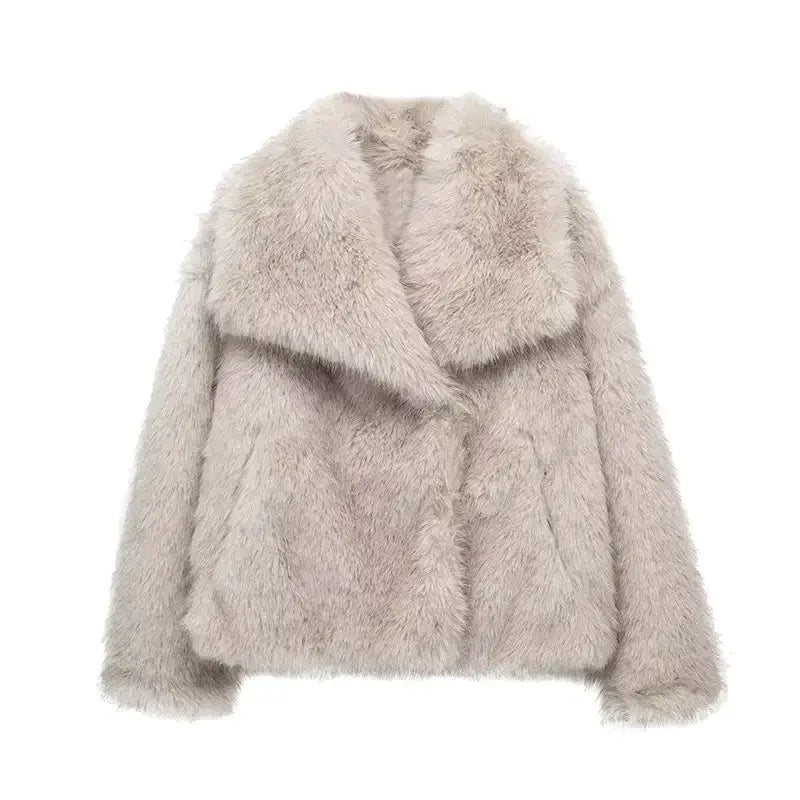 Valenzora | Flauschige Pelzjacke für den Winter