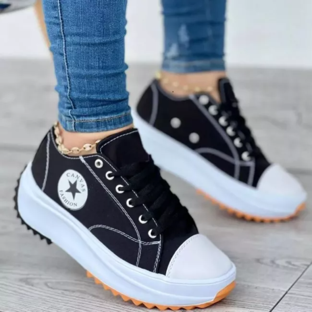 Valenzora | Lace-up sneakers, orthopedic walking shoes, women's shoes