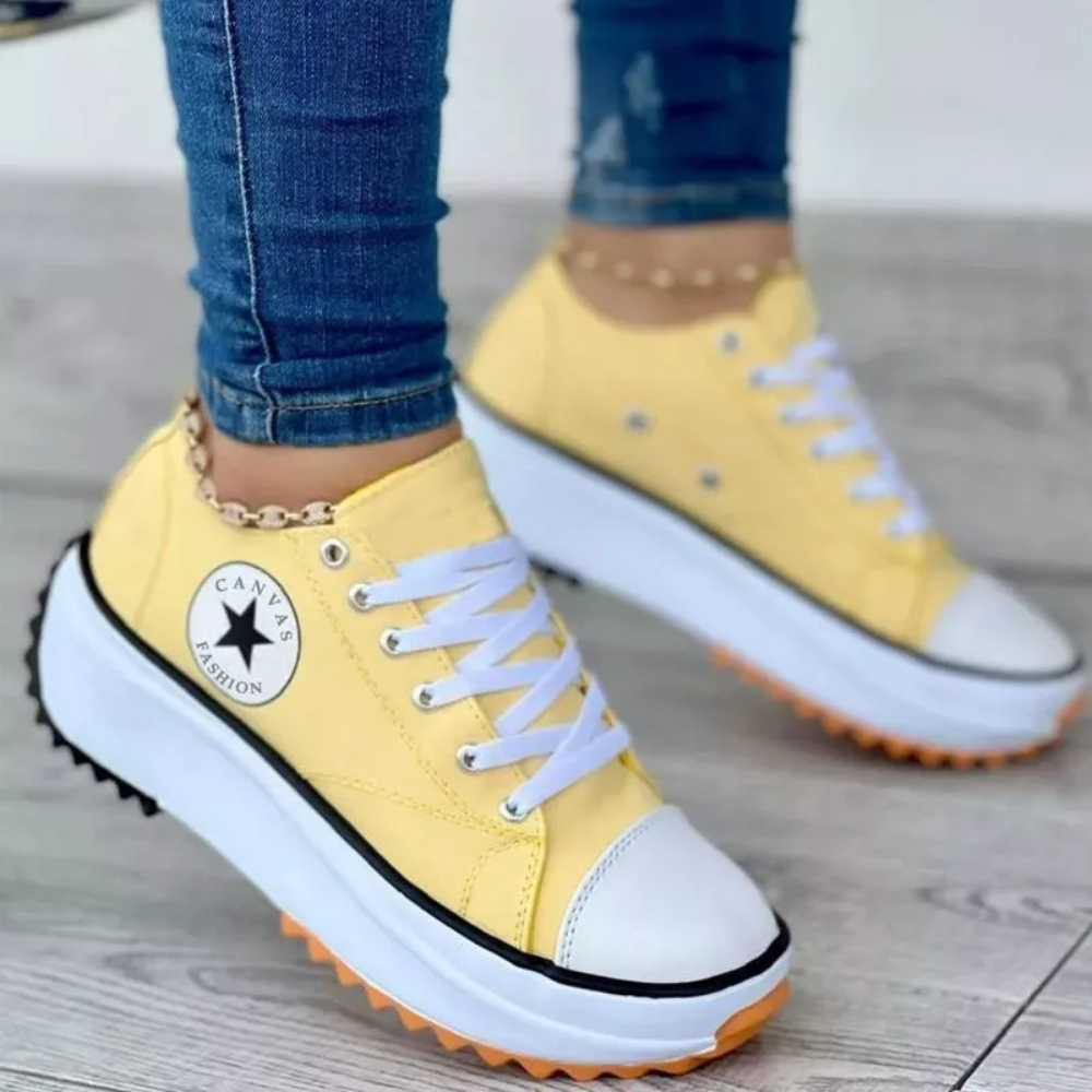 Valenzora | Lace-up sneakers, orthopedic walking shoes, women's shoes