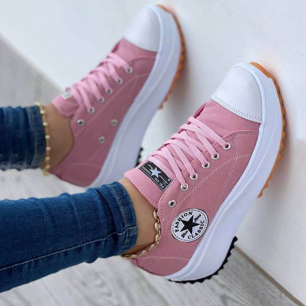 Valenzora | Lace-up sneakers, orthopedic walking shoes, women's shoes