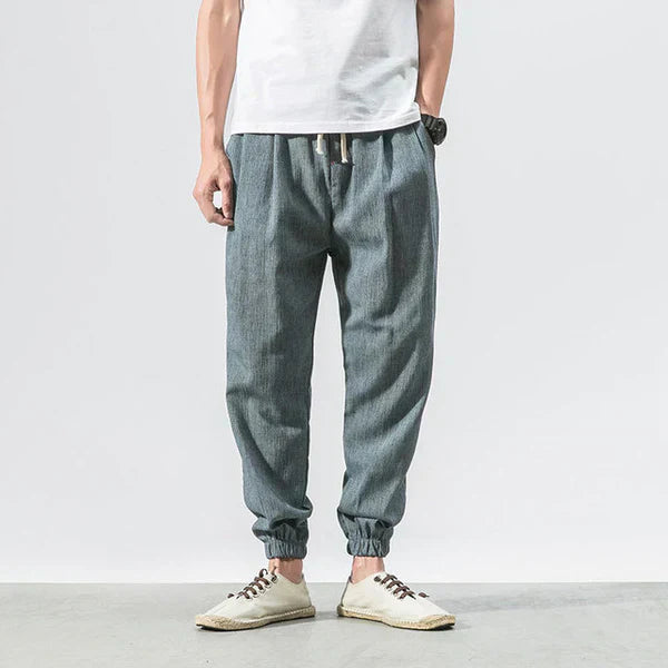 Valenzora | Weite Leinenhose
